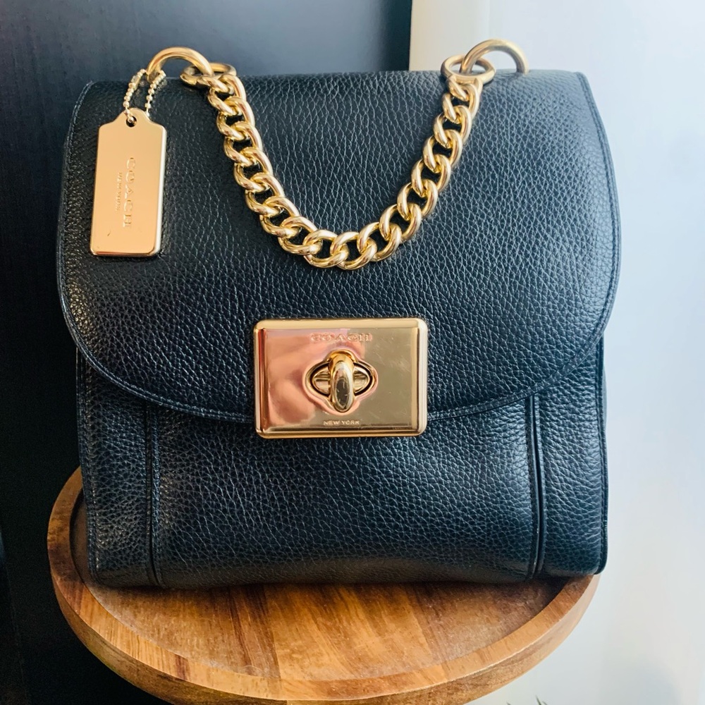Coach Cassidy Black Backpack